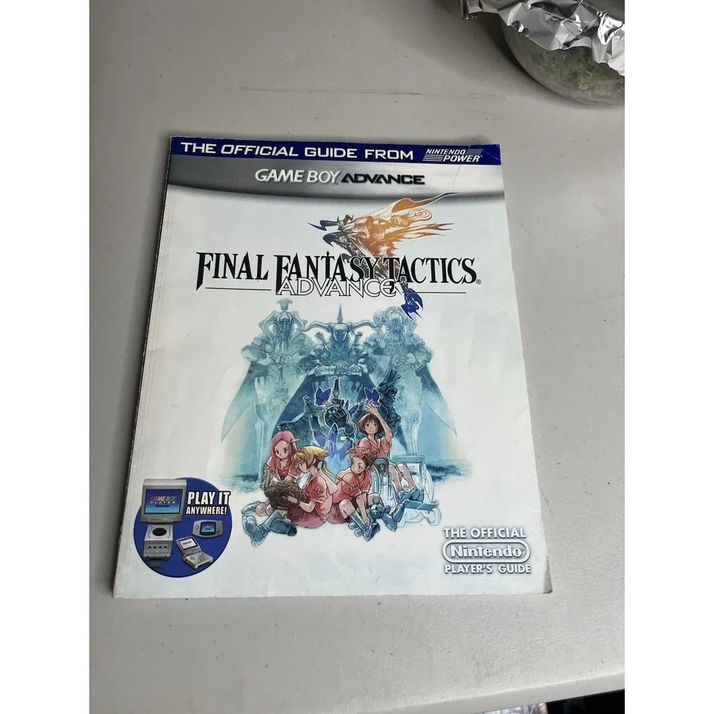 Final Fantasy Tactics Advance Official Nintendo Player’s Guide GBA Complete